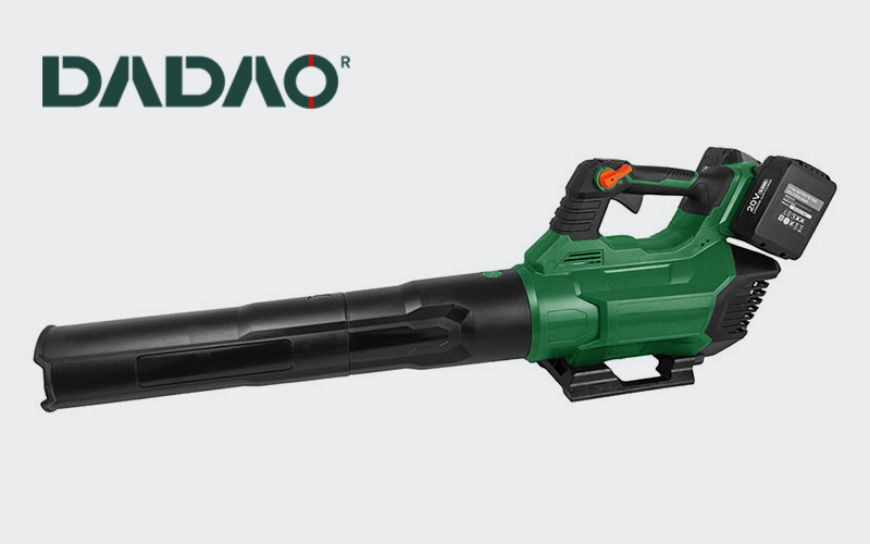 Dadao Toosl သည် Cordless Leaf Blower ၏ အပလီကေးရှင်း မြင်ကွင်းကို ရှင်းပြသည်။
